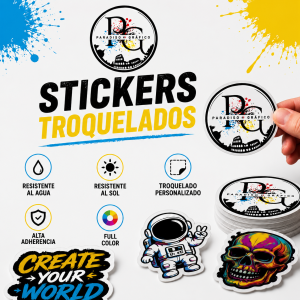 Stickers Troquelados 4x4