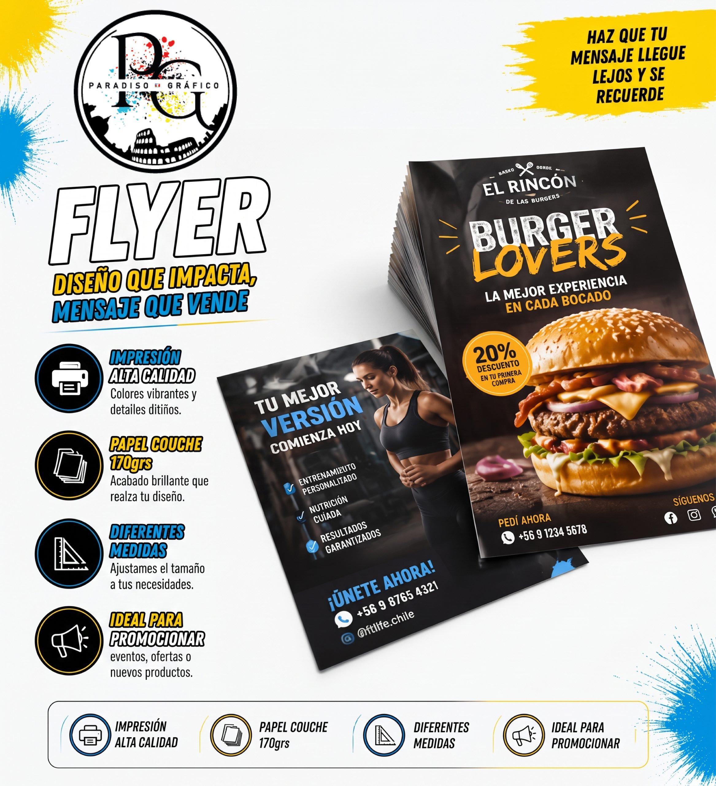 Flyer 1000 unidades