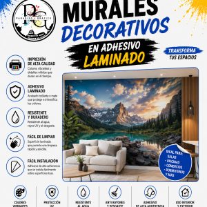 Mural Adhesivo Alta Adherencia