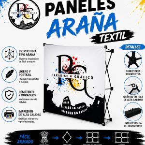 Panel Araña Textil